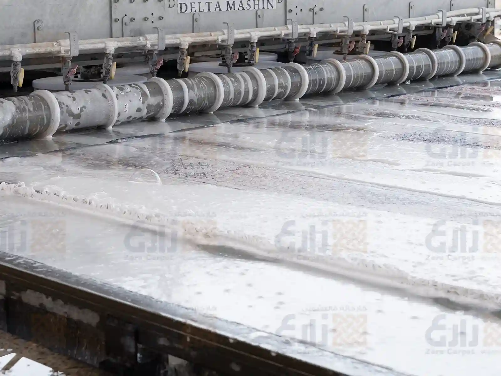 شستشوی فرش با دستگاه تماماتوماتیک در قالیشویی جنوب تهران زارع